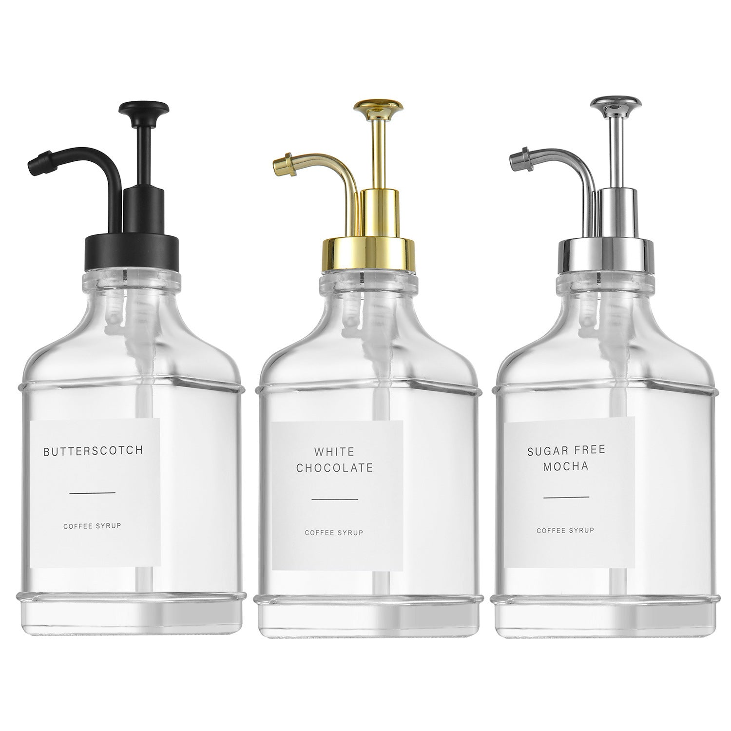 Milk Tea Syrup Bottle Soap Dispenser