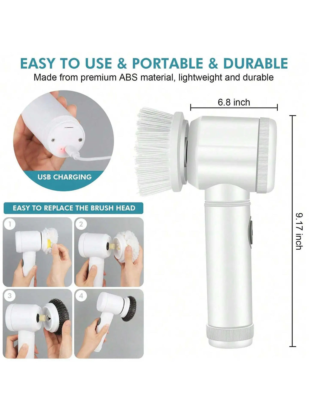 Multifunctional Electric Cleaner Brush