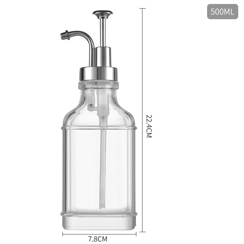 Milk Tea Syrup Bottle Soap Dispenser